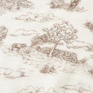 Country Toile Swaddle
