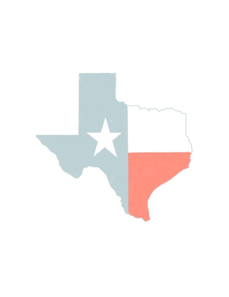 Texas Flag Card