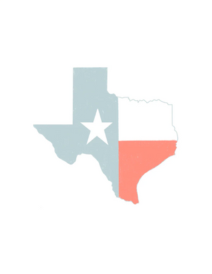 Texas Flag Card
