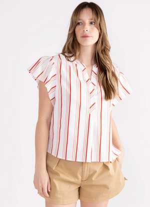 Tara Top Breakers Stripe