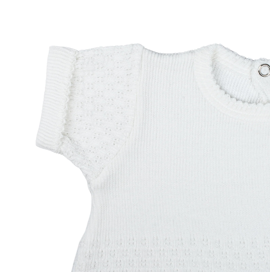 White Knit Bubble
