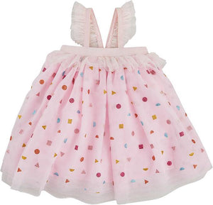 Sparkle Mesh Birthday Dress