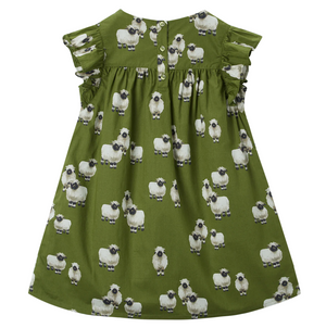Sheep Butterfly Ruffle Dress