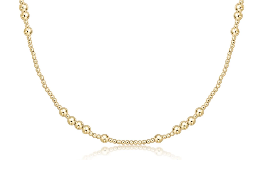 15" Choker Hope Unwritten 4mm Gold