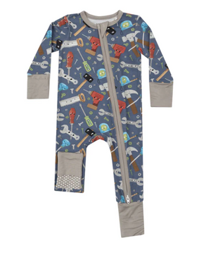 Zipper Romper Happy Toolbox