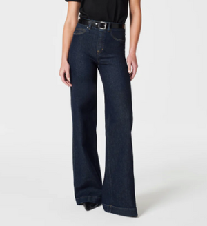 Wide Leg Jeans Raw Indigo Wash