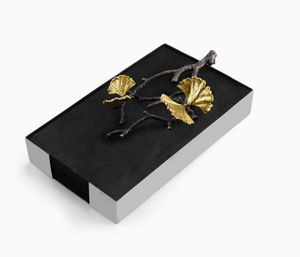 Butterfly Ginkgo Guest Towel Holder