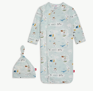 Sea The World Modal Magnetic Gown Set