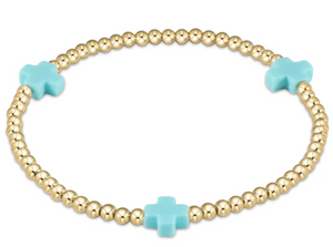 Extends Signature Cross - Turquoise