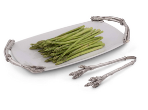 Asparagus Stoneware Platter