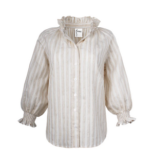 Fiona Shirt Natural Stripe
