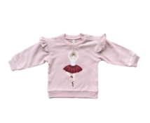 Ballerina Ruffle Sweatshirt