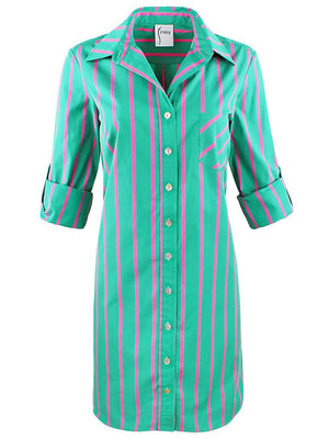 Alex Shirtdress Palm Beech Stripe