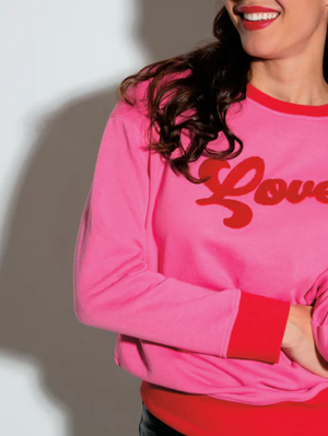 Love Sweatshirt Pink