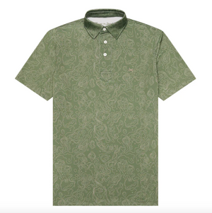 Big Bend Topo Polo Agave