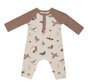 Raglan Romper Ducks