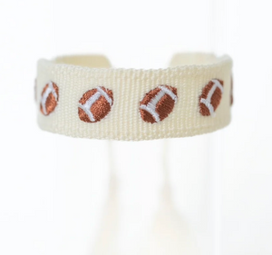 Football Tassel Bracelet