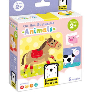 On The Go Puzzle Animals