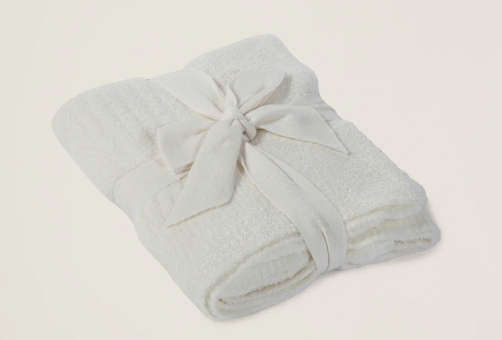 CozyChic Lite Ribbed Baby Blanket Blue