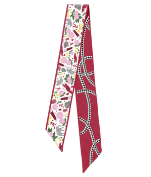 Alabama Skinny Scarf