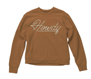 Howdy Drop Shoulder Sweatshirt