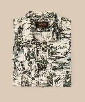 Filson X Housefly Washed Feather Cloth Shirt