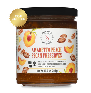 Amaretto Peach Pecan Preserves