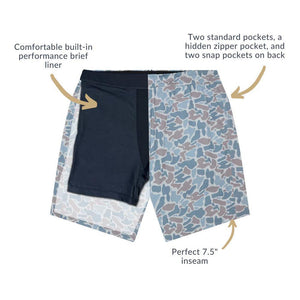 Waterloo Swim Shorts Camo Frio