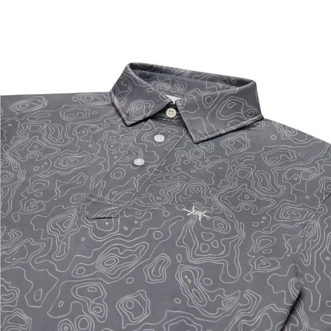 Big Bend Topo Polo Gunpowder Gray