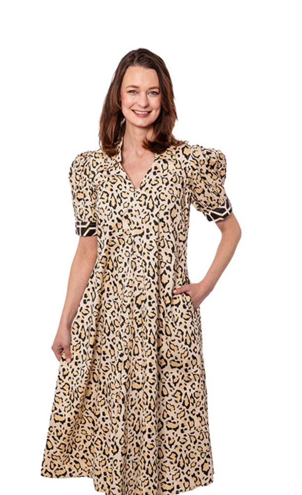 Montauk Cheetah Print Dress