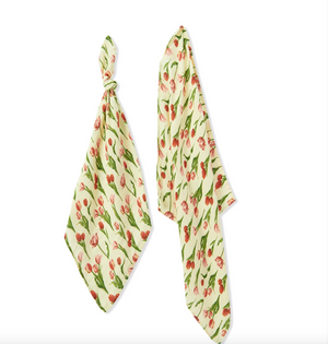 Bamboo Burp Cloth Tulip