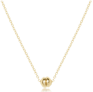 16" Necklace Gold - Admire Small Gold