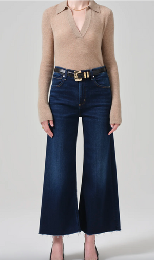 Lyra Crop Wide Leg Lotus