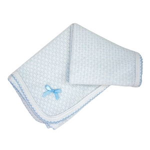 Paty Knit Receiving/Swaddle Blanket