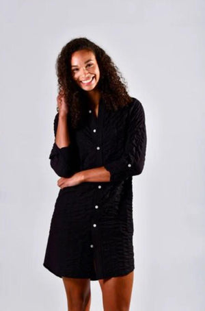 Black Bubble Girlfriend Dress