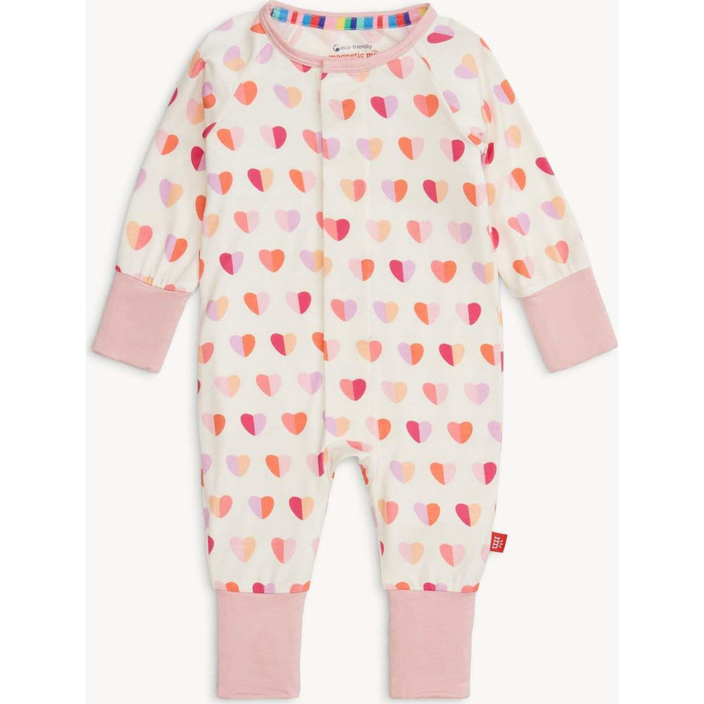 Pink XOXO Magnetic Modal Coverall