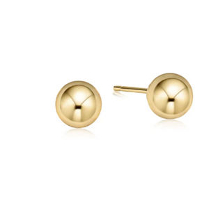 Classic 10mm Ball Stud Gold