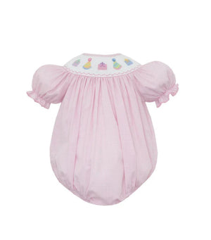 Birthday Pink Gingham Bubble