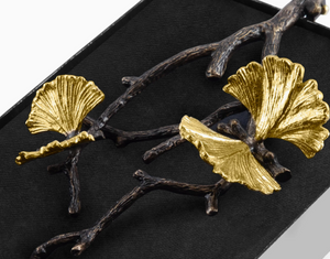 Butterfly Ginkgo Guest Towel Holder