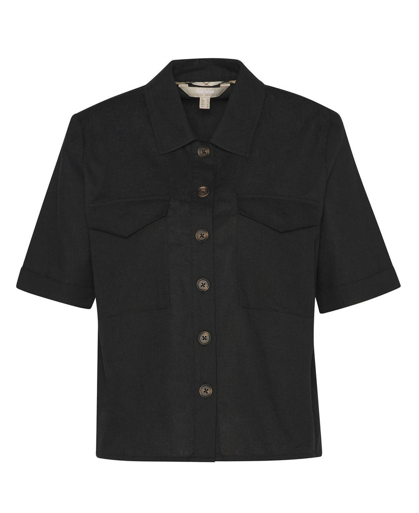 Luna Short-Sleeved Shirt Black