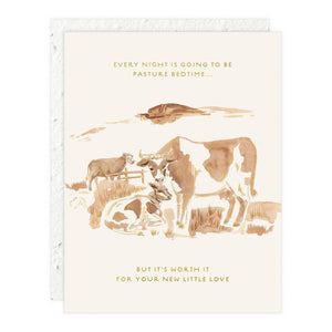Pasture Bedtime Card