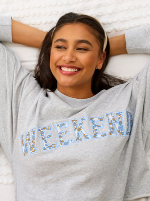 Weekend Lounge Sweatshirt, Grey