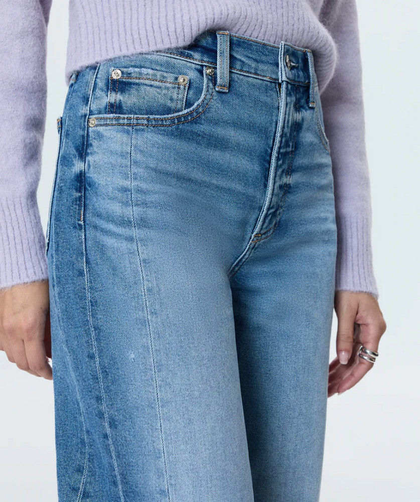 Eli High Rise Barrel Jean
