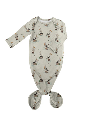 Pelican Knotted Gown