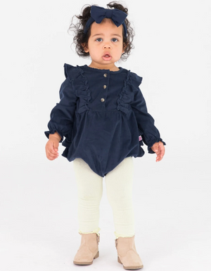 Footless Ruffle Tights