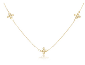 15" Choker Simplicity chain gold- classic 2.5mm gold