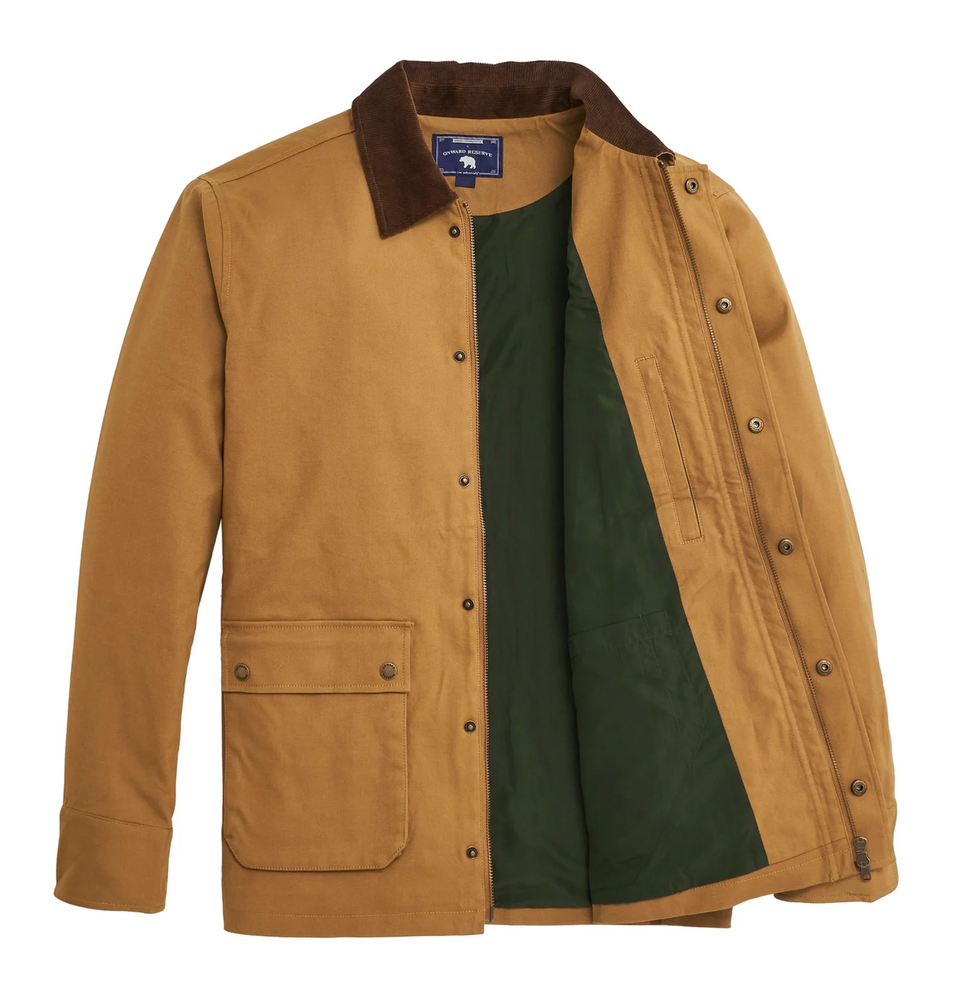 Red Hills Canvas Coat Tan