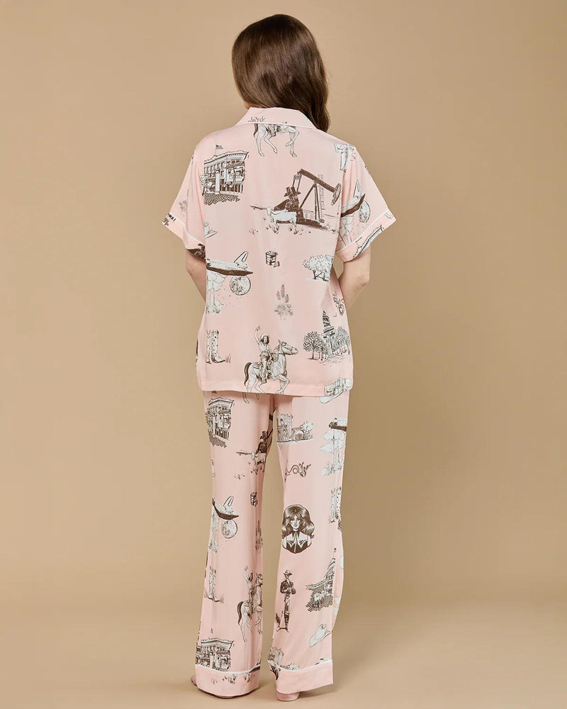 Texas Toile Pajama Pants Set