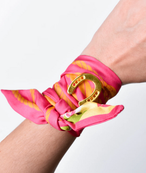 Horseshoe Skinny Scarf Slider