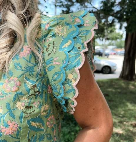 Sage Mix Blouse
